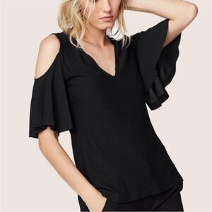 Derek Lam Cold Shoulder Top